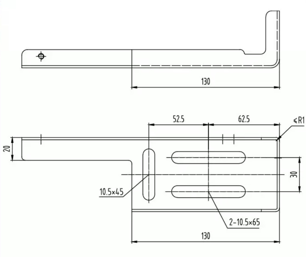 Elevator Door Stabilizing Bracket