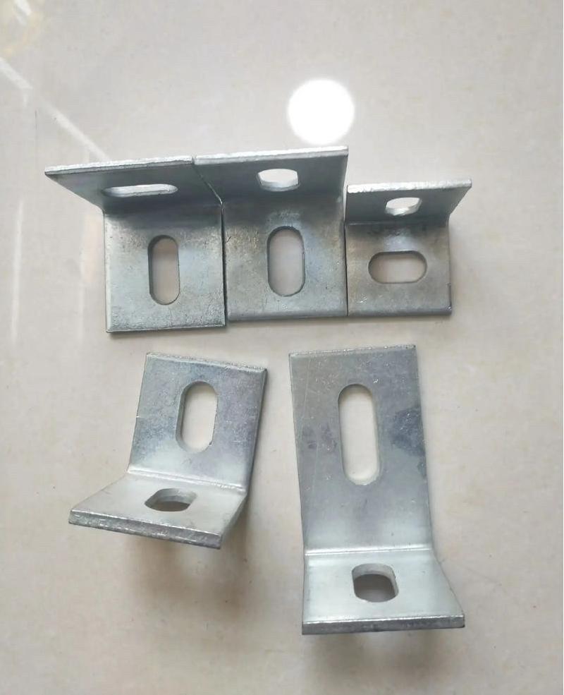 Galvanized right angle bracket